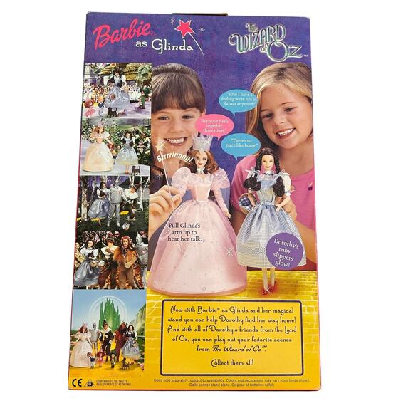 Vintage 1999 Mattel Barbie as Glinda New In Box - Picture 3 of 4
